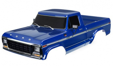 Body Ford F-150 (1979) Complete Blue in der Gruppe Hersteller / T / Traxxas / Bodies & Accessories bei Minicars Hobby Distribution AB (429230-BLUE)