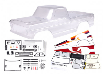 Body Ford F-150 (1979) Complete Clear in the group Brands / T / Traxxas / Bodies & Accessories at Minicars Hobby Distribution AB (429230)