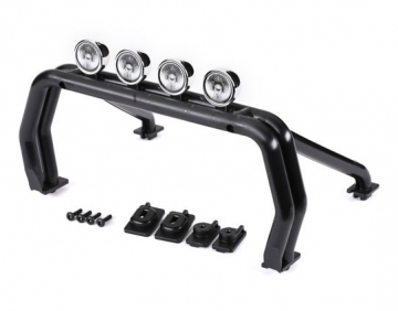 Roll Bar Black w/ Mounts Chevrolet K10, Ford F-150 in the group Brands / T / Traxxas / Spare Parts at Minicars Hobby Distribution AB (429262R)