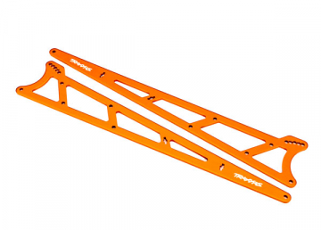 Side Plates Wheelie Bar Alu Orange  Drag Slash in the group Brands / T / Traxxas / Spare Parts at Minicars Hobby Distribution AB (429462A)