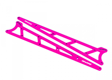 Side Plates Wheelie Bar Alu Pink  Drag Slash in the group Brands / T / Traxxas / Spare Parts at Minicars Hobby Distribution AB (429462P)