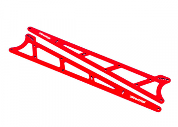 Side Plates Wheelie Bar Alu Red  Drag Slash in the group Brands / T / Traxxas / Spare Parts at Minicars Hobby Distribution AB (429462R)