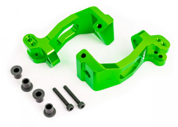 Caster Blocks (C-Hub) Alu Green L+R Sledge in the group Brands / T / Traxxas / Spare Parts at Minicars Hobby Distribution AB (429532G)