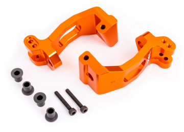 Caster Blocks (C-Hub) Alu Orange L+R Sledge in the group Brands / T / Traxxas / Spare Parts at Minicars Hobby Distribution AB (429532T)
