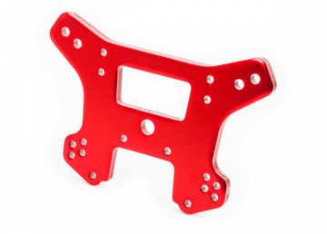 Shock Tower Front Alu Red Sledge in the group Brands / T / Traxxas / Spare Parts at Minicars Hobby Distribution AB (429539R)
