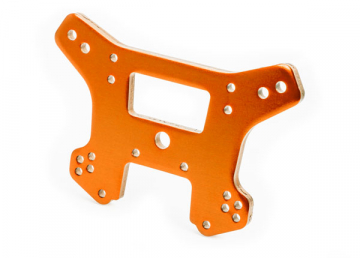 Shock Tower Front Alu Orange Sledge in the group Brands / T / Traxxas / Spare Parts at Minicars Hobby Distribution AB (429539T)