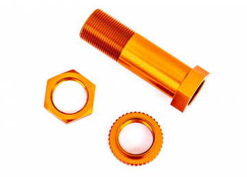 Servo Saver Post with Nuts Alu Orange Sledge in the group Brands / T / Traxxas / Spare Parts at Minicars Hobby Distribution AB (429545T)