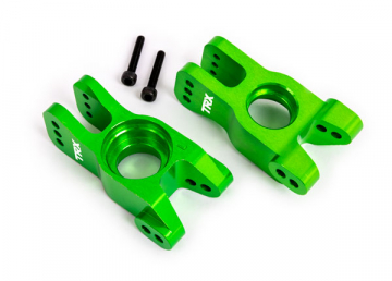 Carriers Stub Axle Alu Green (Pair) Sledge in the group Brands / T / Traxxas / Spare Parts at Minicars Hobby Distribution AB (429552G)