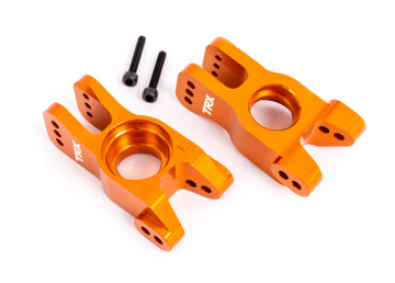 Carriers Stub Axle Alu Orange (Pair) Sledge in the group Brands / T / Traxxas / Spare Parts at Minicars Hobby Distribution AB (429552T)