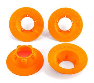 Wheel Covers Intense Orange (for Wheels #9572) (4) in the group Brands / T / Traxxas / Spare Parts at Minicars Hobby Distribution AB (429569T)