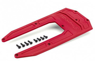 Skidplate Chassis Red Sledge in the group Brands / T / Traxxas / Spare Parts at Minicars Hobby Distribution AB (429623R)