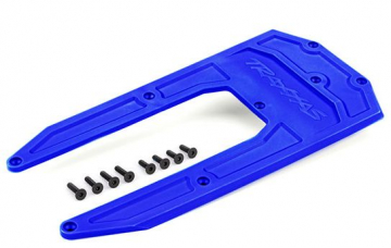 Skidplate Chassis Blue Sledge in the group Brands / T / Traxxas / Spare Parts at Minicars Hobby Distribution AB (429623X)