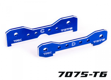 Tie-Bars Rear Alu HD Blue Sledge in the group Brands / T / Traxxas / Spare Parts at Minicars Hobby Distribution AB (429630)