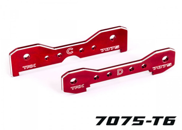 Tie-Bars Rear Alu HD Red Sledge in the group Brands / T / Traxxas / Spare Parts at Minicars Hobby Distribution AB (429630R)
