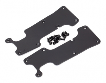 Suspension Arm Covers Rear L+R Black Sledge in the group Brands / T / Traxxas / Spare Parts at Minicars Hobby Distribution AB (429634)