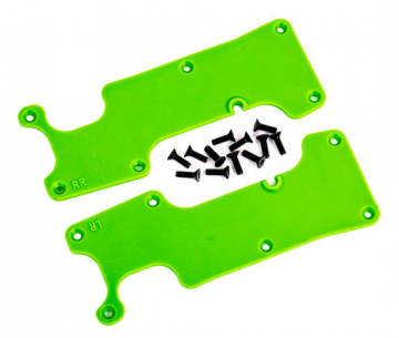Suspension Arm Covers Rear L+R Green Sledge in the group Brands / T / Traxxas / Spare Parts at Minicars Hobby Distribution AB (429634G)