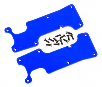 Suspension Arm Covers Rear L+R Blue Sledge in the group Brands / T / Traxxas / Spare Parts at Minicars Hobby Distribution AB (429634X)