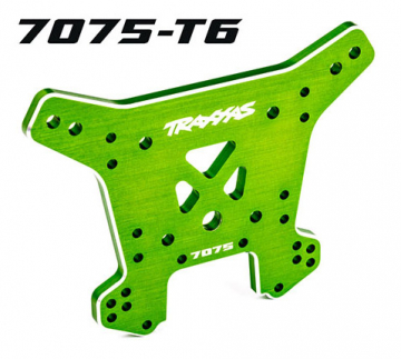 Shock Tower Rear Alu HD Green Sledge in the group Brands / T / Traxxas / Spare Parts at Minicars Hobby Distribution AB (429638G)