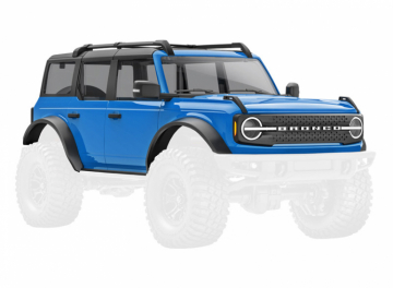 Body TRX-4M Ford Bronco Blue Complete in the group Brands / T / Traxxas / Bodies & Accessories at Minicars Hobby Distribution AB (429711-BLUE)