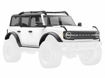 Body TRX-4M Ford Bronco Vit Complete in the group Brands / T / Traxxas / Bodies & Accessories at Minicars Hobby Distribution AB (429711-WHT)