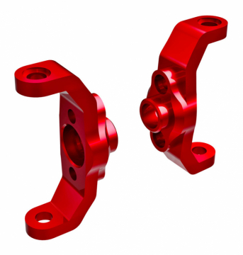 Caster Blocks Alu Red L+R (2) TRX-4M in the group Brands / T / Traxxas / Spare Parts at Minicars Hobby Distribution AB (429733-RED)