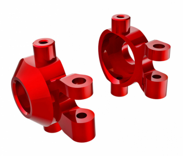 Steering Blocks Alu Red L+R (2) TRX-4M in the group Brands / T / Traxxas / Accessories at Minicars Hobby Distribution AB (429737-RED)