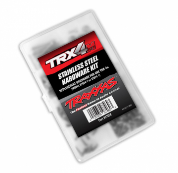 Hardware Kit Stainless Steel Complete TRX-4M in the group Brands / T / Traxxas / Hardware at Minicars Hobby Distribution AB (429746X)