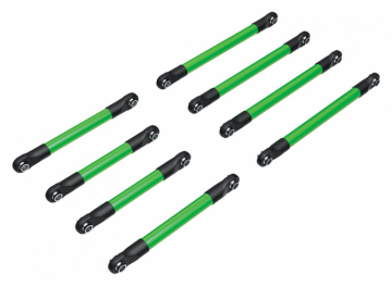 Suspension Link Alu Set F&B Green TRX-4M in the group Brands / T / Traxxas / Spare Parts at Minicars Hobby Distribution AB (429749-GRN)