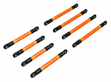 Suspension Link Alu Set F&B Orange TRX-4M in the group Brands / T / Traxxas / Spare Parts at Minicars Hobby Distribution AB (429749-ORNG)