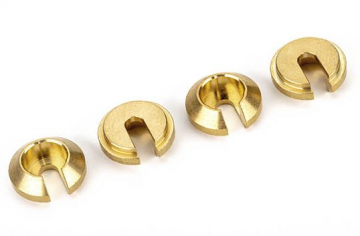 Lower Retainer Shock Brass (4) TRX-4M in the group Brands / T / Traxxas / Spare Parts at Minicars Hobby Distribution AB (429761A)