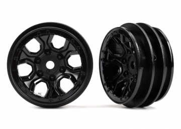 Wheels Spider Black 1.0 (2) in the group Brands / T / Traxxas / Tires & Wheels at Minicars Hobby Distribution AB (429770)