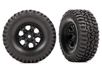 Tires & Wheels BFGoodrich Mud-Terrain T/A 2.2x1.0 (2) in the group Brands / T / Traxxas / Tires & Wheels at Minicars Hobby Distribution AB (429774)