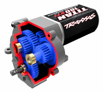 Transmission Speed Gearing Complete with Motor TRX-4M in the group Brands / T / Traxxas / Spare Parts at Minicars Hobby Distribution AB (429791X)