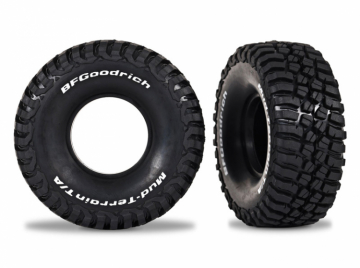 Tires BFGoodrich Mud-Terrain T/A KM3 2.4x1.0 (2) in the group Brands / T / Traxxas / Tires & Wheels at Minicars Hobby Distribution AB (429868)