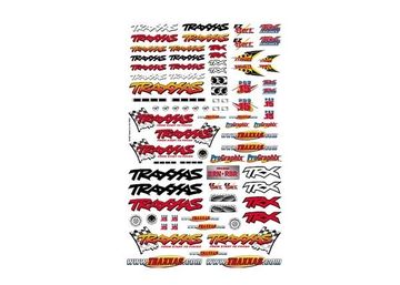 Decal Sheet Official Team Traxxas Racing in the group Brands / T / Traxxas / Bodies & Accessories at Minicars Hobby Distribution AB (429950)