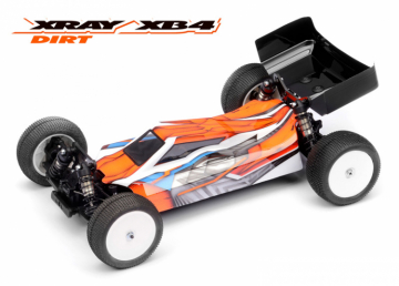 XRAY XB4D'22 - 4wd 1/10 Electric Off-Road Car - Dirt Edition i gruppen Fabrikat / X / XRAY / Bilar hos Minicars Hobby Distribution AB (47360011)