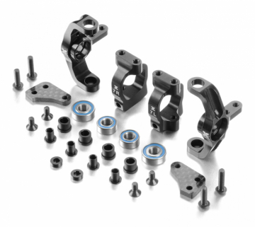 Styrspindlar & 7 C-Hubs Alu Set i gruppen Fabrikat / X / XRAY / Reservdelar hos Minicars Hobby Distribution AB (47360900)