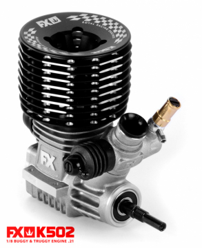 FX K502 - 5 Ports, DLC, Keramiska lager, Balanserad i gruppen Fabrikat / F / FX Engines / Motorer hos Minicars Hobby Distribution AB (47650304)