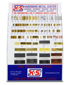 K&S Metallcenter Sortiment Tum i gruppen Fabrikat / K / K&S / Butiksstll hos Minicars Hobby Distribution AB (541005I)