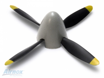 Airnox Propeller & Spinner Spitfire (1) in the group Accessories & Parts / Air Prop. & Spinner at Minicars Hobby Distribution AB (AN10201)
