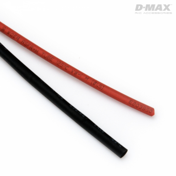 Heat Shrink Tube Red & Black D1.5/W2.5mm x 1m in the group Brands / D / DynoMAX / Heat Shrink Tube at Minicars Hobby Distribution AB (B9200)
