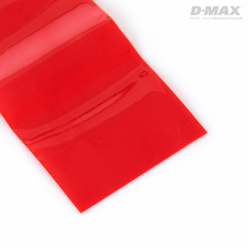 Heat Shrink Tube Red Transparent D35/W55mm x 1m in the group Brands / D / DynoMAX / Heat Shrink Tube at Minicars Hobby Distribution AB (B9221)