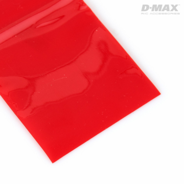 Heat Shrink Tube Red Transparent D41/W64mm x 1m in the group Brands / D / DynoMAX / Heat Shrink Tube at Minicars Hobby Distribution AB (B9222)