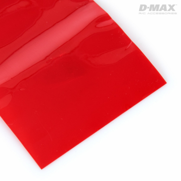 Heat Shrink Tube Red Transparent D54/W85mm x 1m in the group Brands / D / DynoMAX / Heat Shrink Tube at Minicars Hobby Distribution AB (B9224)