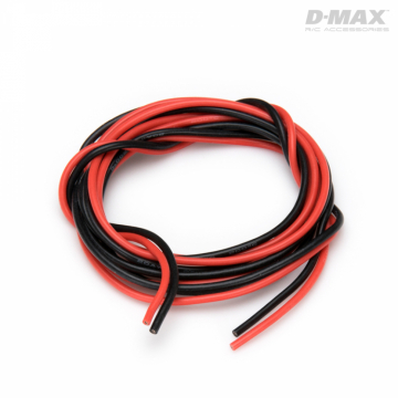 Kabel Röd & Svart 20AWG D0.7/1.9mm x 1m i gruppen Fabrikat / D / DynoMAX / Kablar & Kontakter hos Minicars Hobby Distribution AB (B9232)