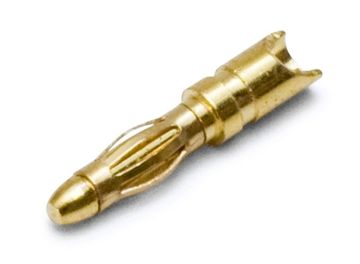 Kontakt Bullet Hane 2mm 10st i gruppen Fabrikat / D / DynoMAX / Kablar & Kontakter hos Minicars Hobby Distribution AB (B9552)