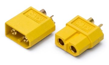 Connector XT60 3.5mm pair in der Gruppe Hersteller / D / DynoMAX / Cables & Connectors bei Minicars Hobby Distribution AB (B9567)