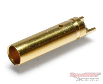 Connector Bullet 4mm Female 10pcs in the group Brands / D / DynoMAX / Cables & Connectors at Minicars Hobby Distribution AB (B9573)