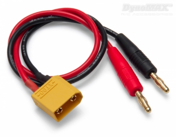 Charge Lead XT90 with 4mm Banana Connectors in the group Accessories & Parts / Connectors & Wires at Minicars Hobby Distribution AB (B9689)