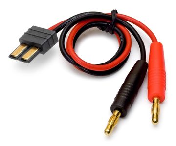 Charge Lead TRX with 4mm Banana Connectors in the group Brands / D / DynoMAX / Cables & Connectors at Minicars Hobby Distribution AB (B9702)